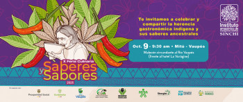 Cocina ancestral y conocimiento amazónico se encuentran en la Décima Feria Culinaria Encuentro de Saberes y Sabores, Mitú, Vaupés 2025